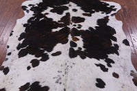 Thumbnail for Tricolor Natural Cowhide Rug - XLarge 7'1