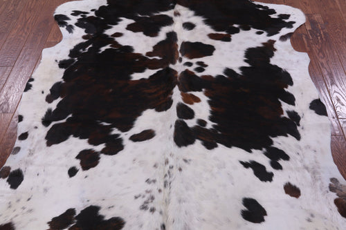 Tricolor Natural Cowhide Rug - X-Large 7'1