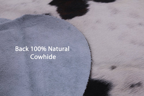 Tricolor Natural Cowhide Rug - X-Large 7'1