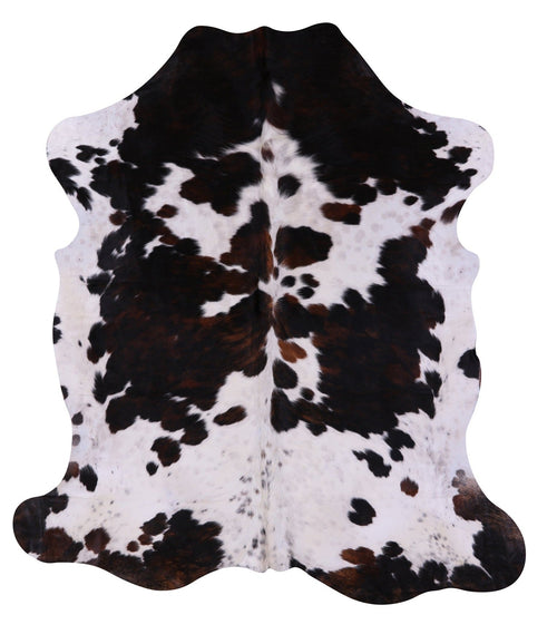 Tricolor Natural Cowhide Rug - X-Large 7'1
