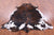 Brindle Natural Cowhide Rug - XLarge 7'7"H x 6'10"W
