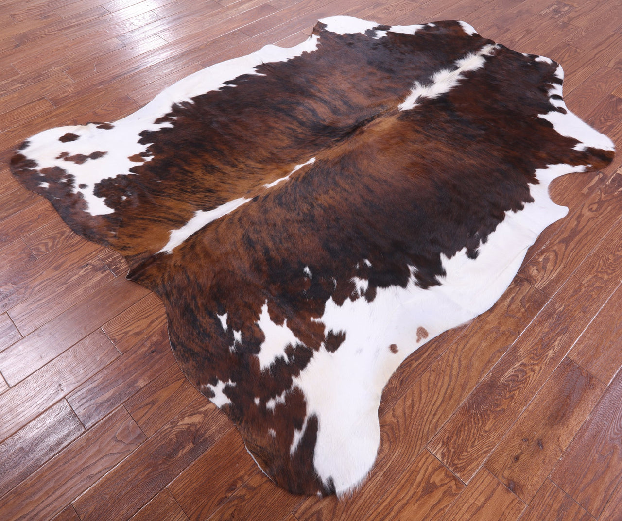 Brindle Natural Cowhide Rug - XLarge 7'4"H x 6'1"W