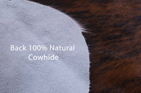 Thumbnail for Brindle Natural Cowhide Rug - XLarge 7'4