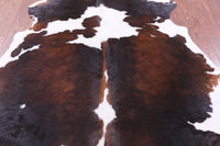 Thumbnail for Tricolor Natural Cowhide Rug - Large 6'11