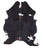 Black & White Natural Cowhide Rug - Small 6'3"H x 5'5"W