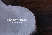 Thumbnail for Brindle Natural Cowhide Rug - Medium 5'10