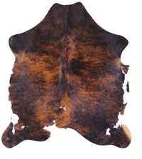 Thumbnail for Brindle Natural Cowhide Rug - Small 6'4