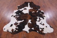 Thumbnail for Tricolor Natural Cowhide Rug - Large 6'8