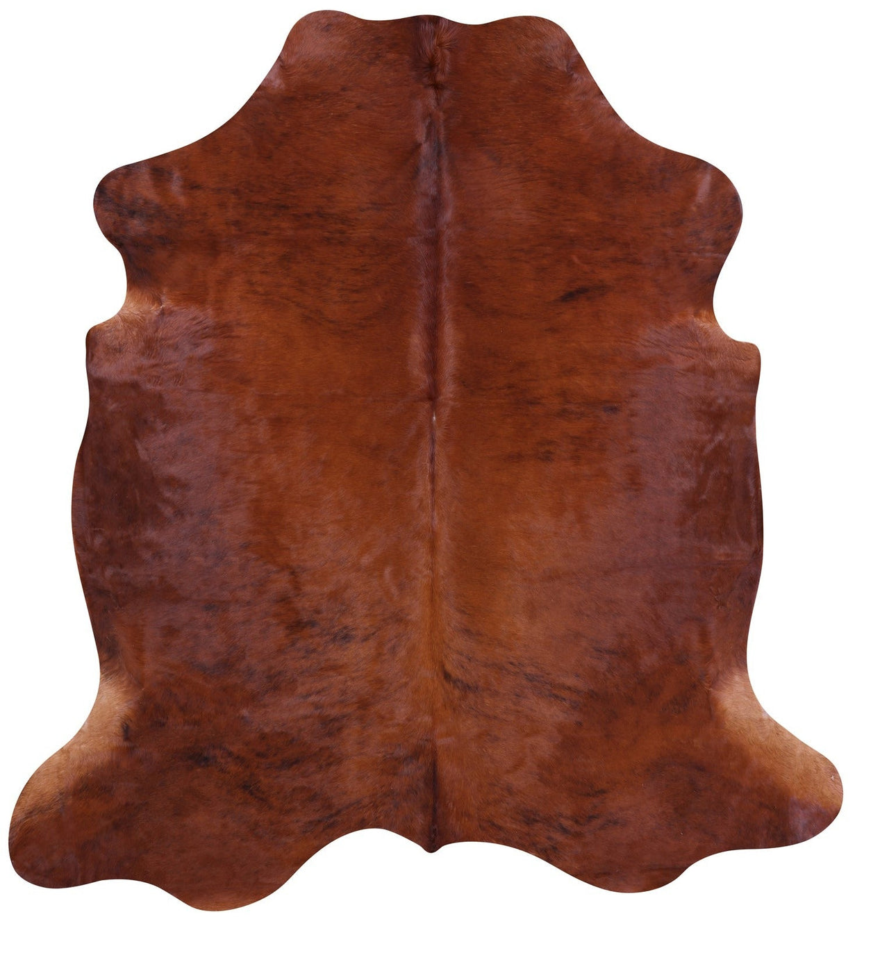 Brown Natural Cowhide Rug - Large 6'9"H x 6'3"W