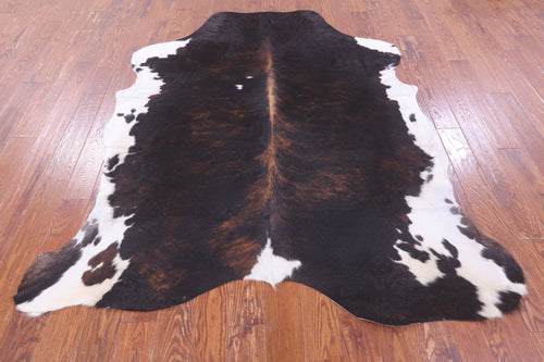 Tricolor Natural Cowhide Rug - X-Large 7'0