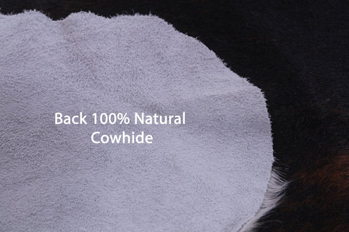 Tricolor Natural Cowhide Rug - X-Large 7'0