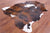 Brindle Natural Cowhide Rug - Large 6'9"H x 5'11"W