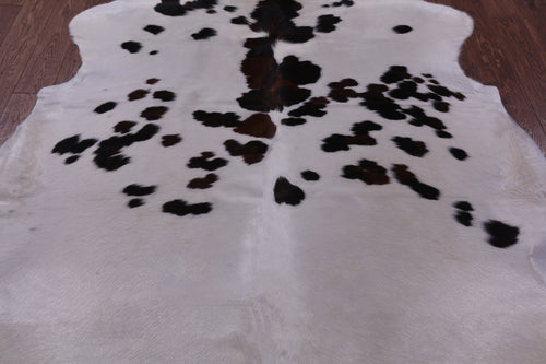 Tricolor Natural Cowhide Rug - Large 6'9