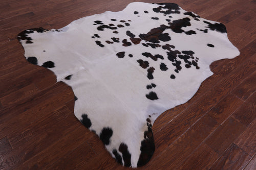 Tricolor Natural Cowhide Rug - Large 6'9