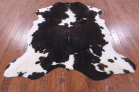 Thumbnail for Tricolor Natural Cowhide Rug - Large 7'1