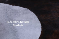 Thumbnail for Tricolor Natural Cowhide Rug - Large 6'9