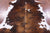 Tricolor Natural Cowhide Rug - Large 6'9"H x 5'10"W
