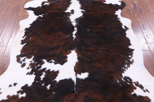 Brindle Natural Cowhide Rug - Large 6'9