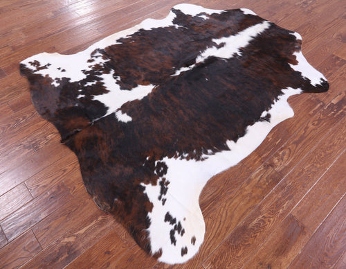 Brindle Natural Cowhide Rug - Large 6'9